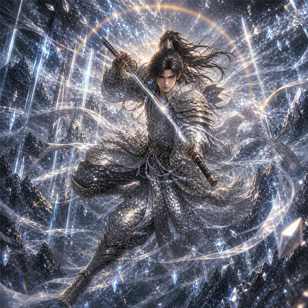 剣を構える星の武人